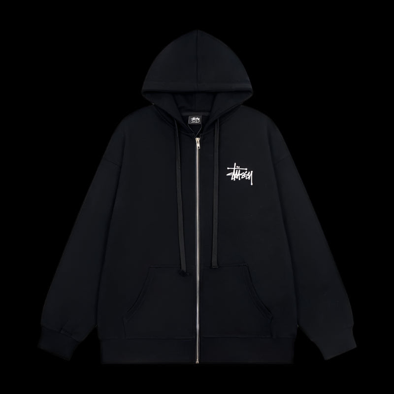 Basic Stussy hoodies zip-up