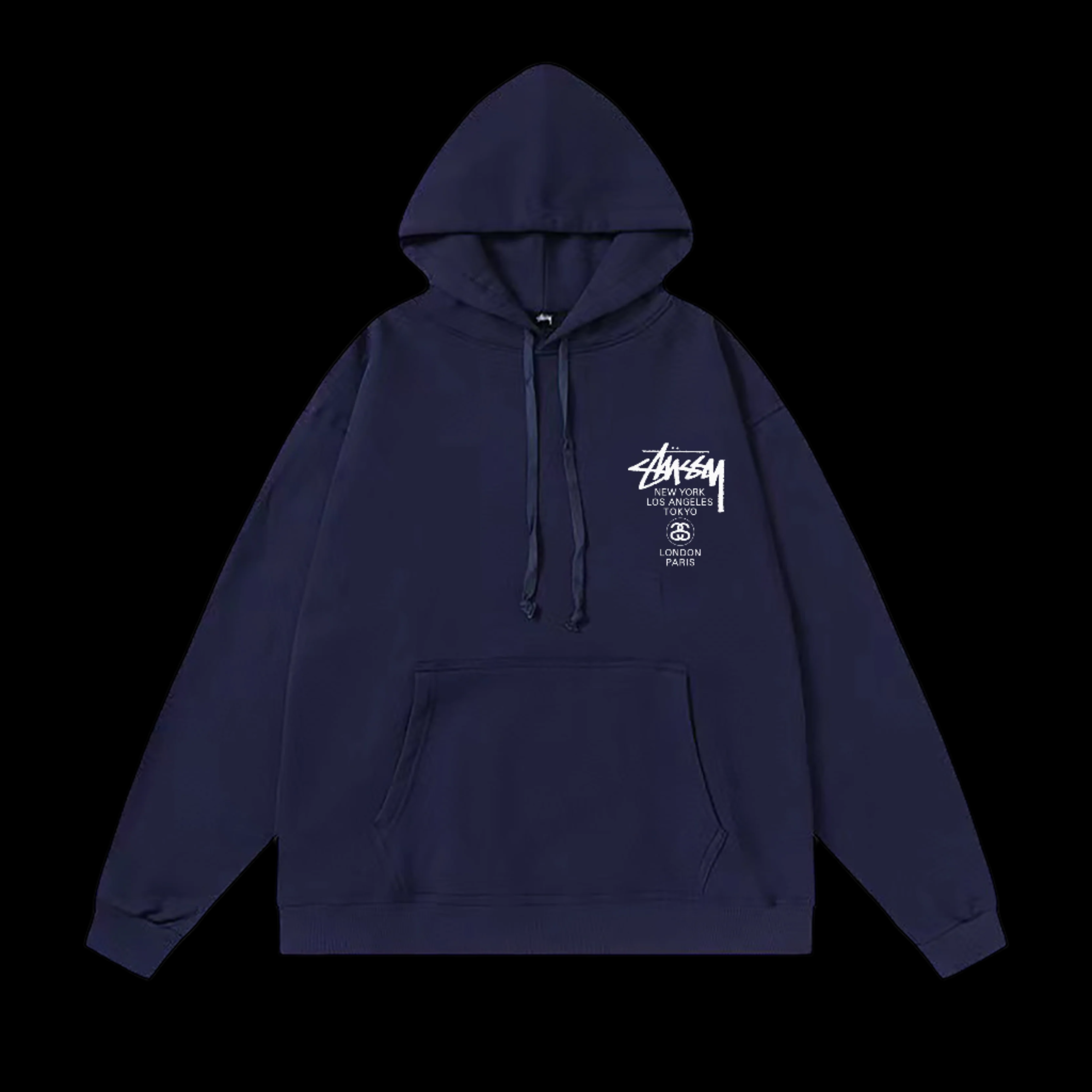 Stussy fancy hoodie 'navy'