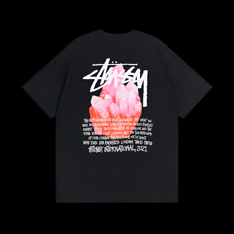 Stussy t-shirt "Black/White"