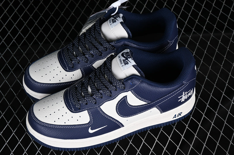 Nike air force 1 X Stussy " Dark blue"