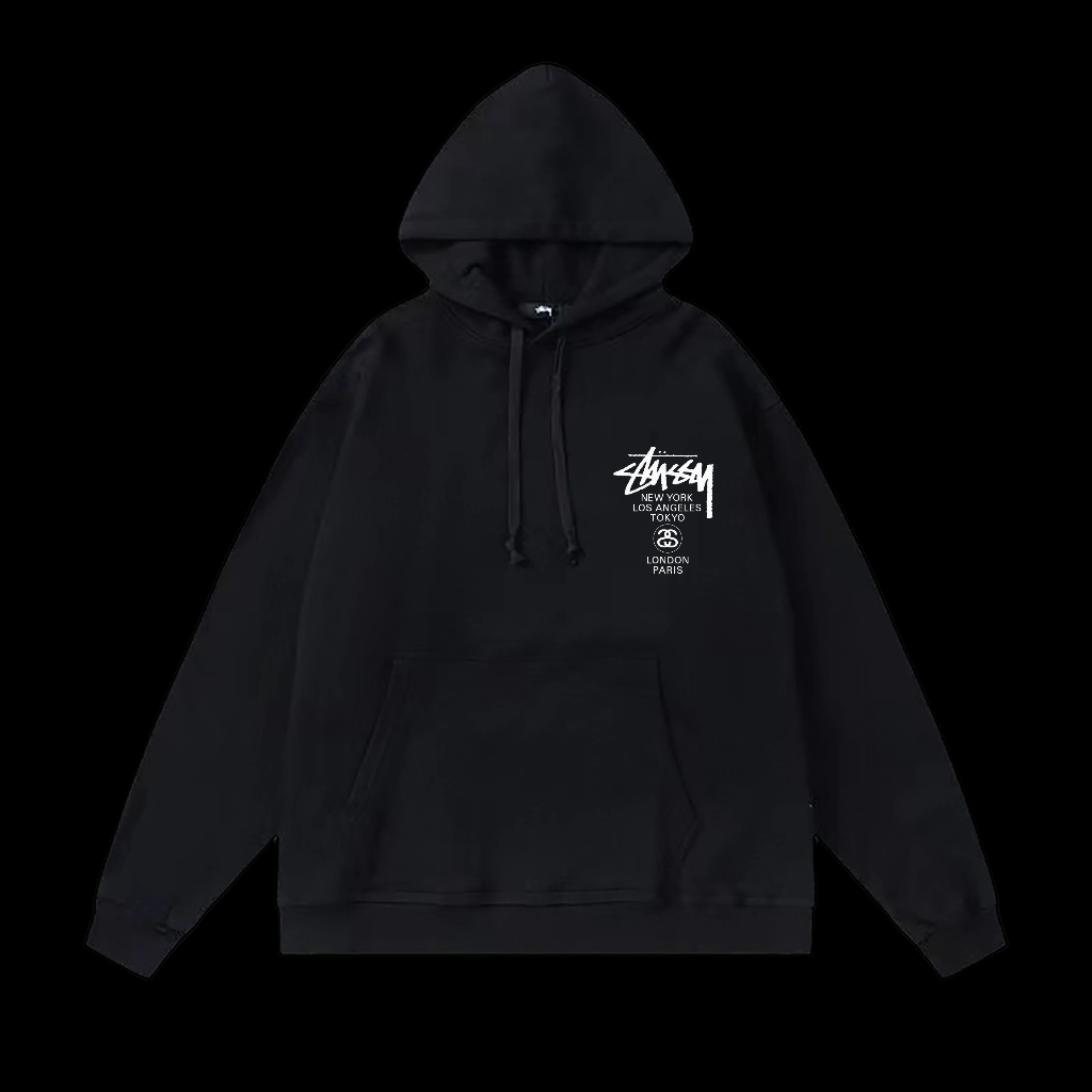 Stussy fancy hoodie 'black'