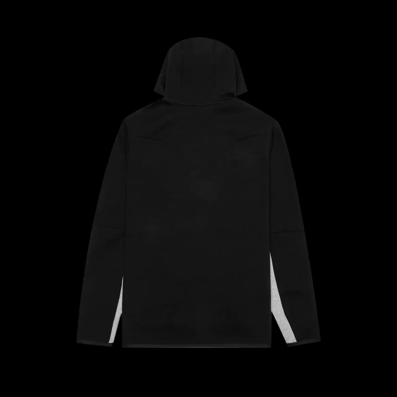 Nike Grey & Black Tech Fleece Hoodie