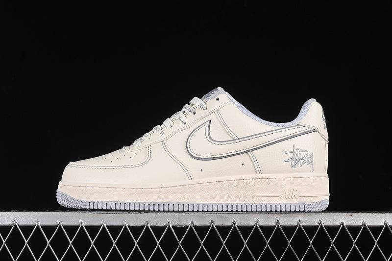 Nike air force 1 X Stussy 'white/lightblue'