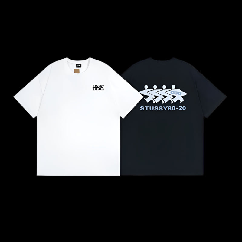 Stussy t-shirts (Black and white)