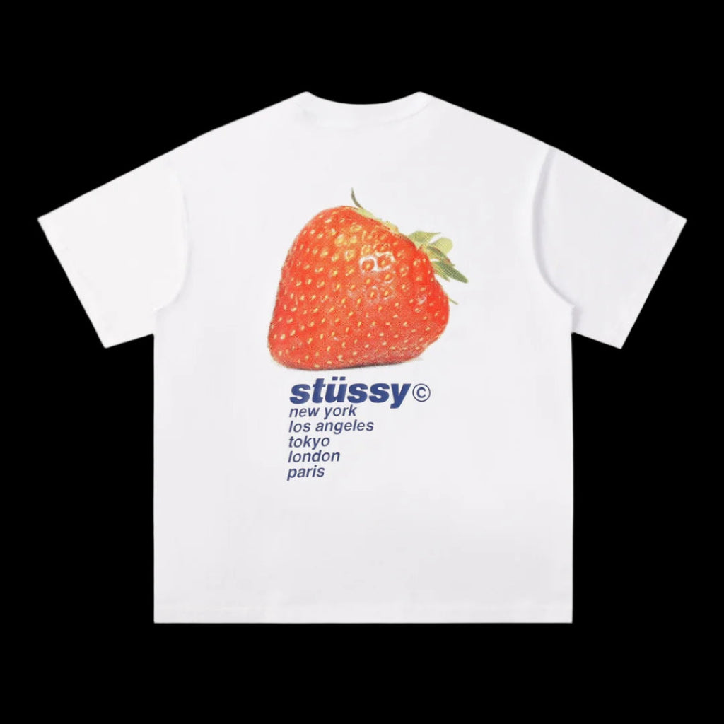 Stussy strawberry t-shirts