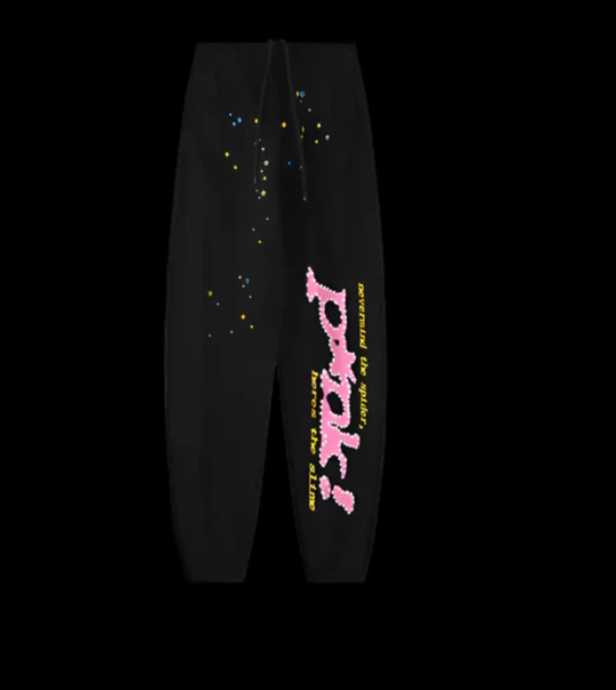 Sp5der Black Sweatpants