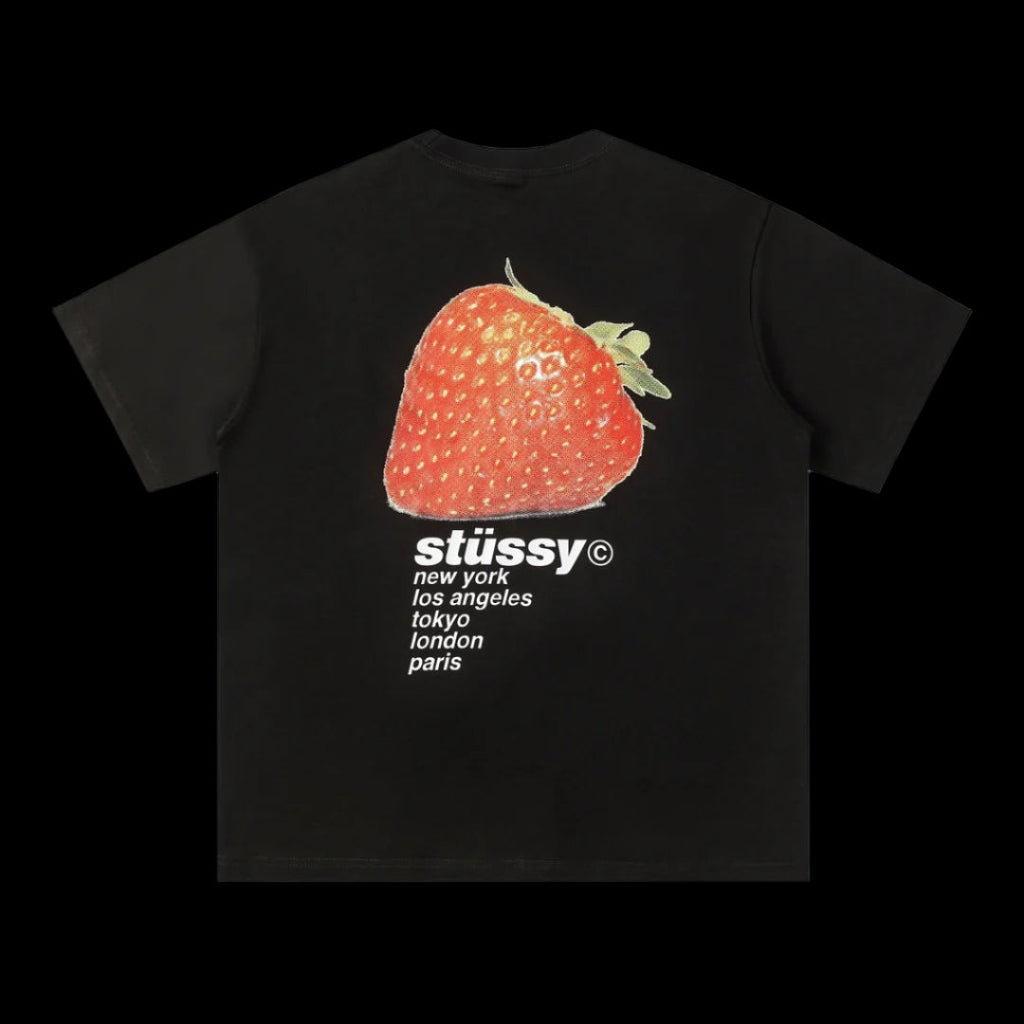 Stussy strawberry t-shirts