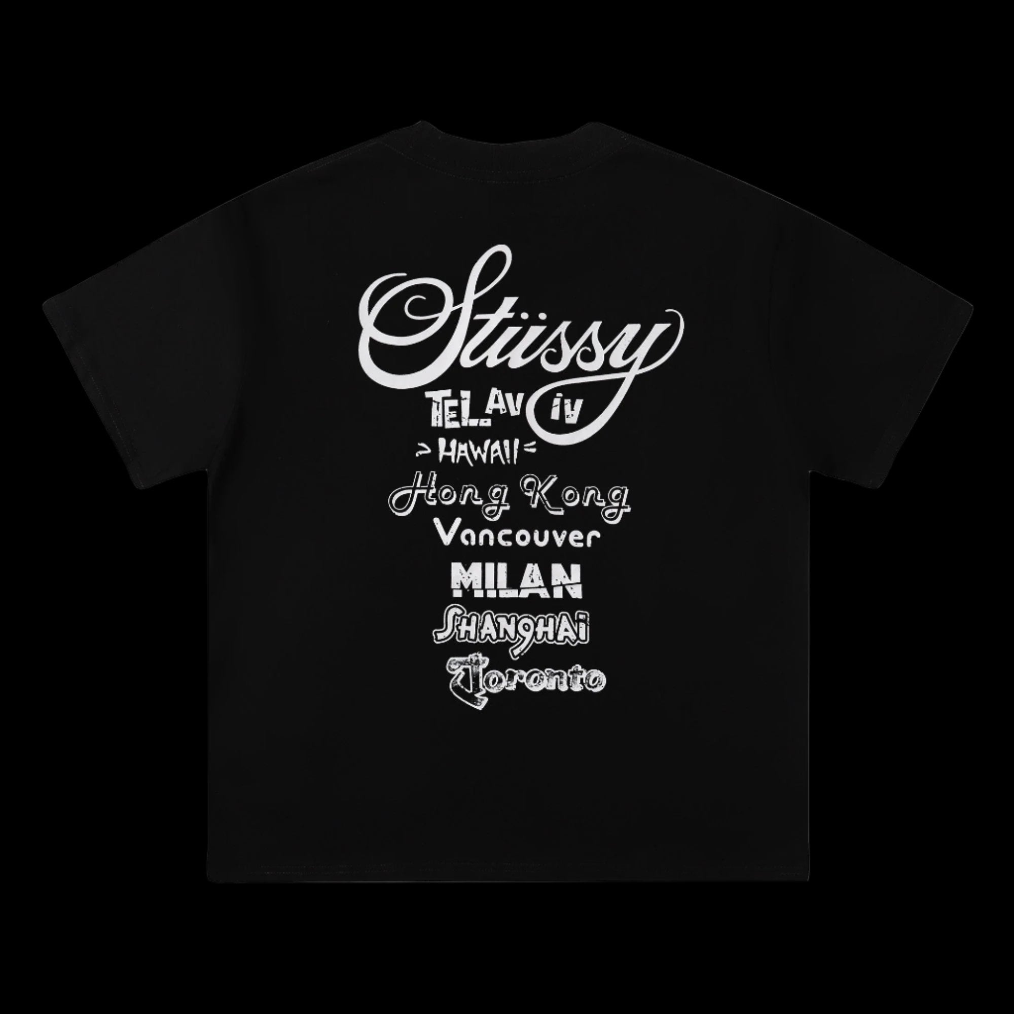 Stussy FW23 Stussy New World Tour Letter