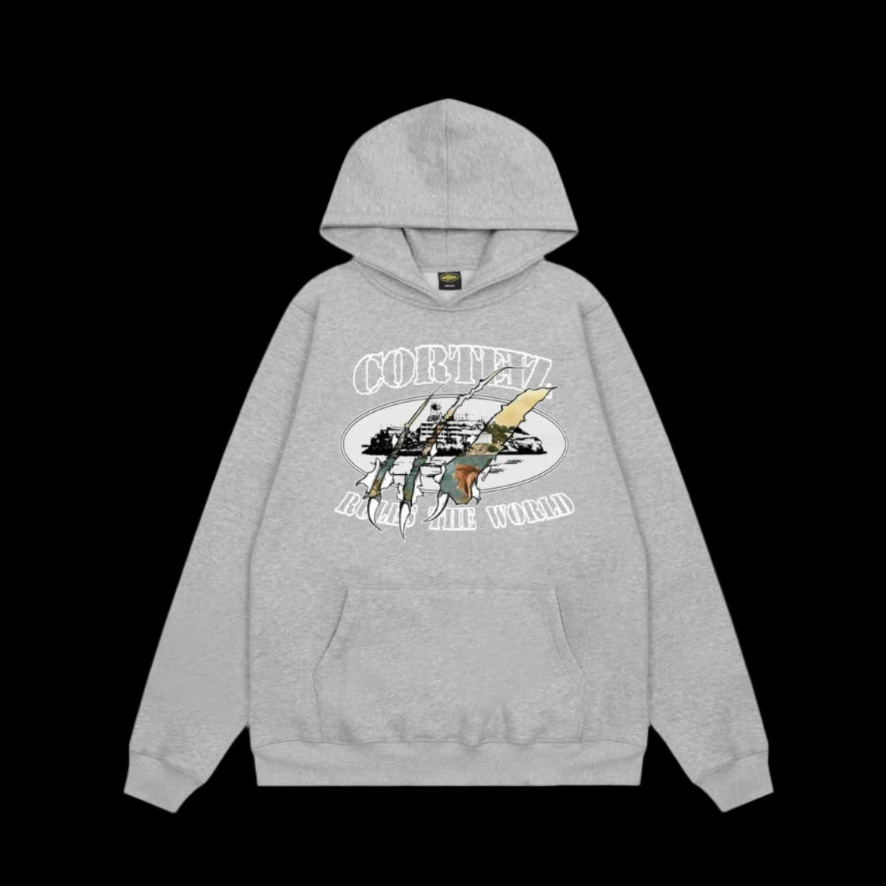 Corteiz RTW Hoodie Grey