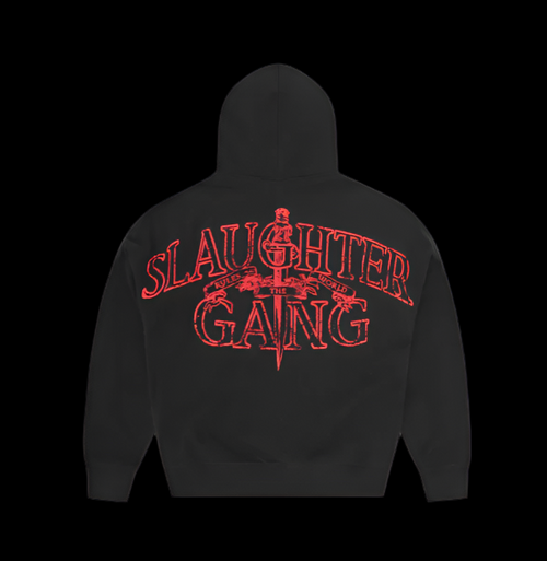 21 Savage Slaughter Gang X CRTZ Zip Up Hoodie