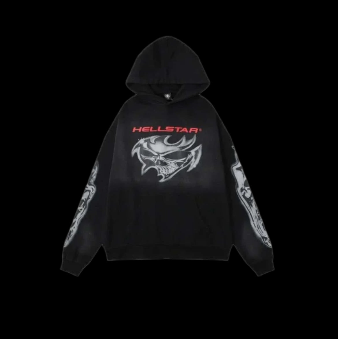 Hellstar Hoodie Black & Red