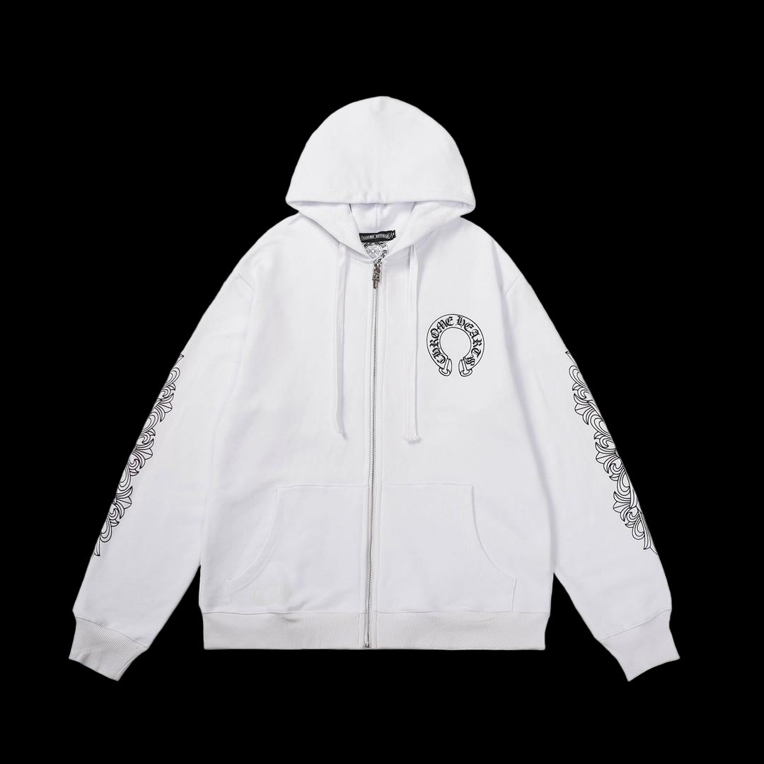 Chrome Hearts White Cross Hoodie