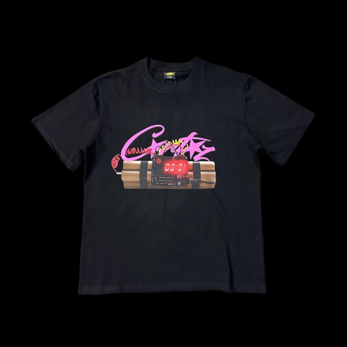 Corteiz No Time 4 Love Shirt Black