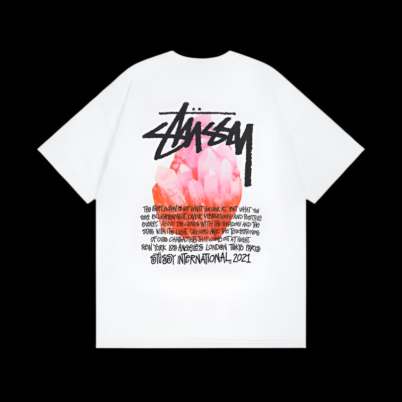 Stussy t-shirt "Black/White"