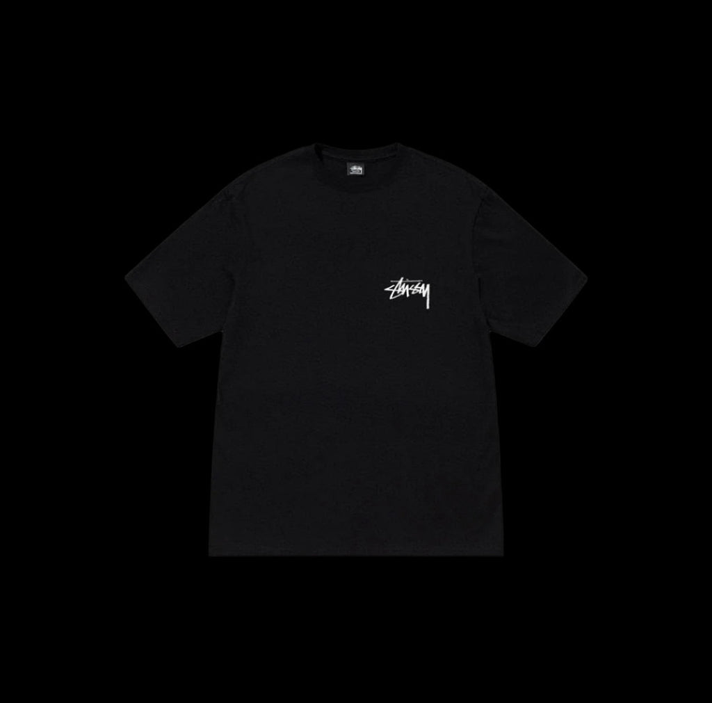 Stussy diceroll t-shirt "Black/Orange"