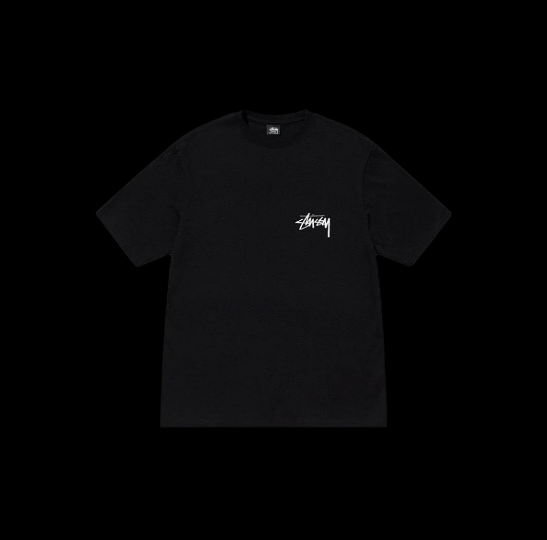 Stussy diceroll t-shirt "Black/Orange"