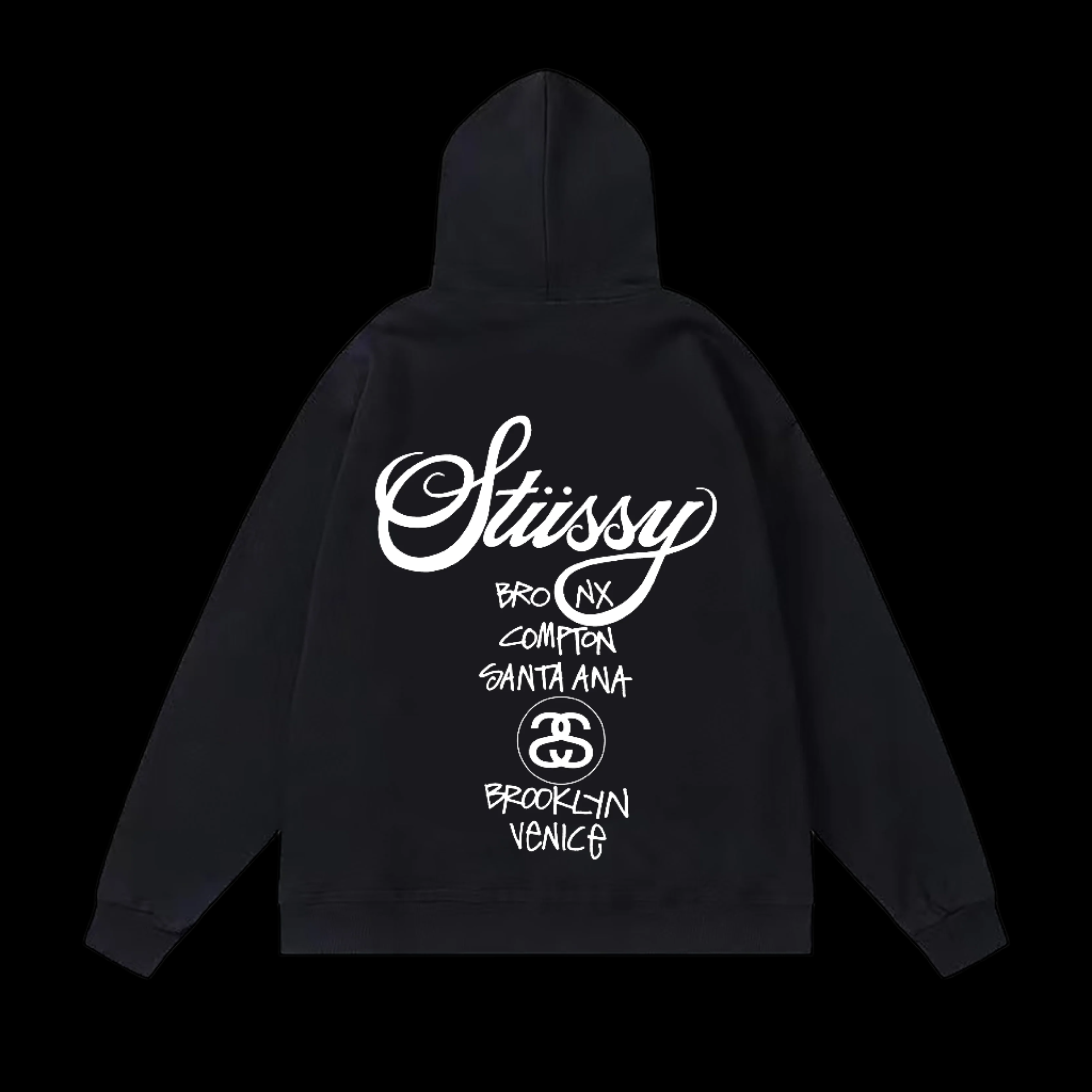 Stussy fancy hoodie 'black'