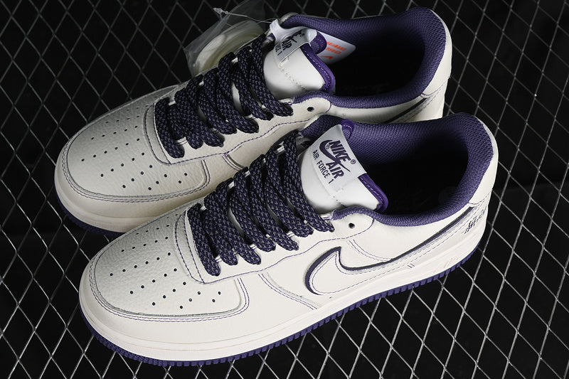 Nike air force 1 X Stussy 'white/purple'