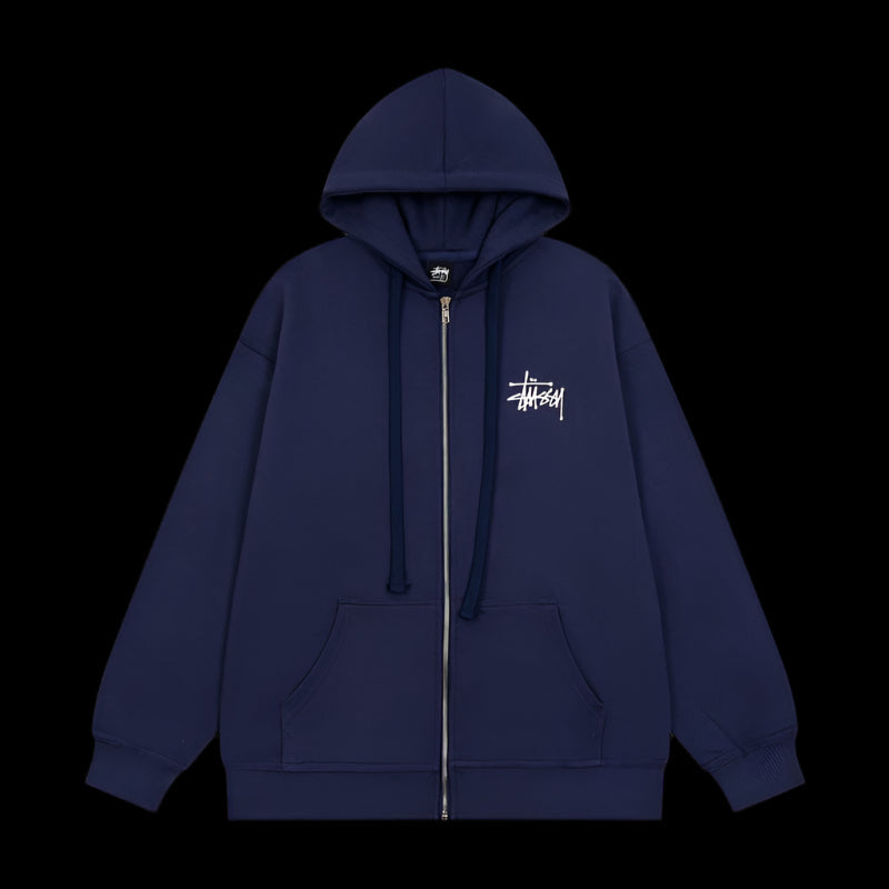 Basic Stussy hoodies zip-up