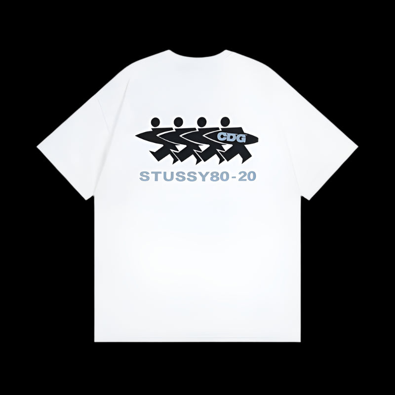 Stussy t-shirts (Black and white)