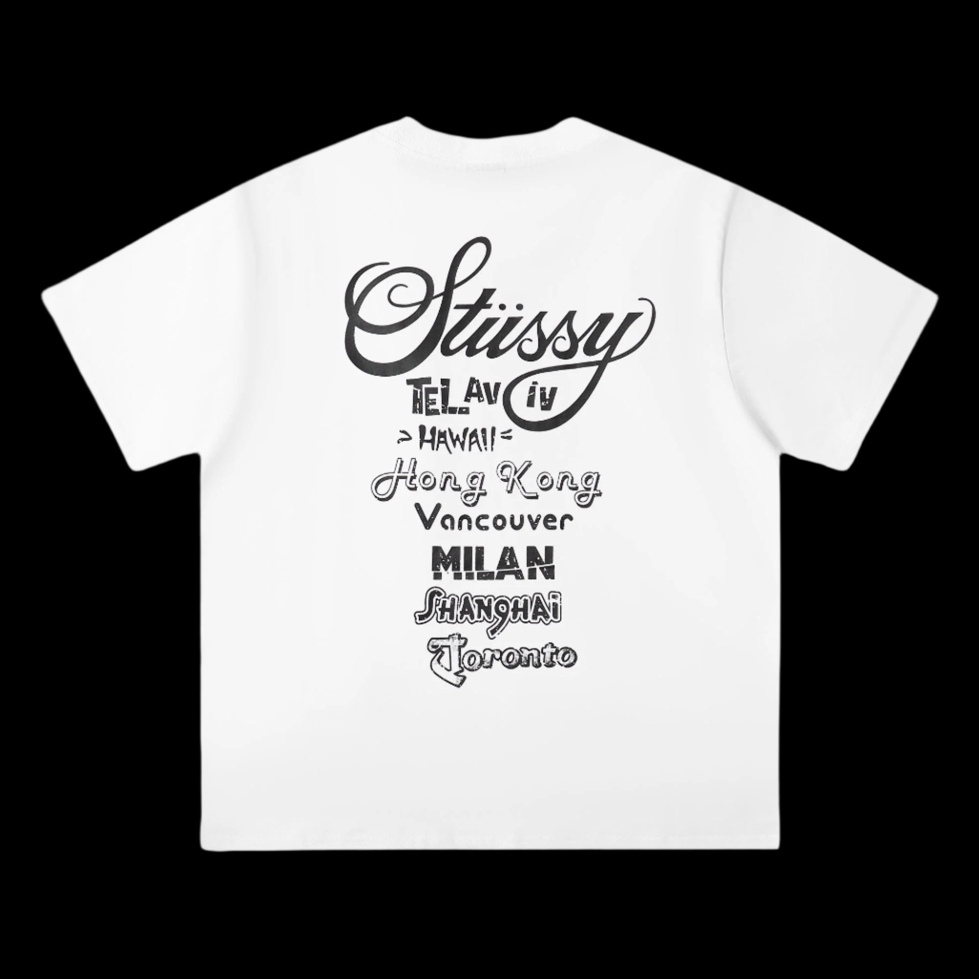 Stussy FW23 Stussy New World Tour Letter