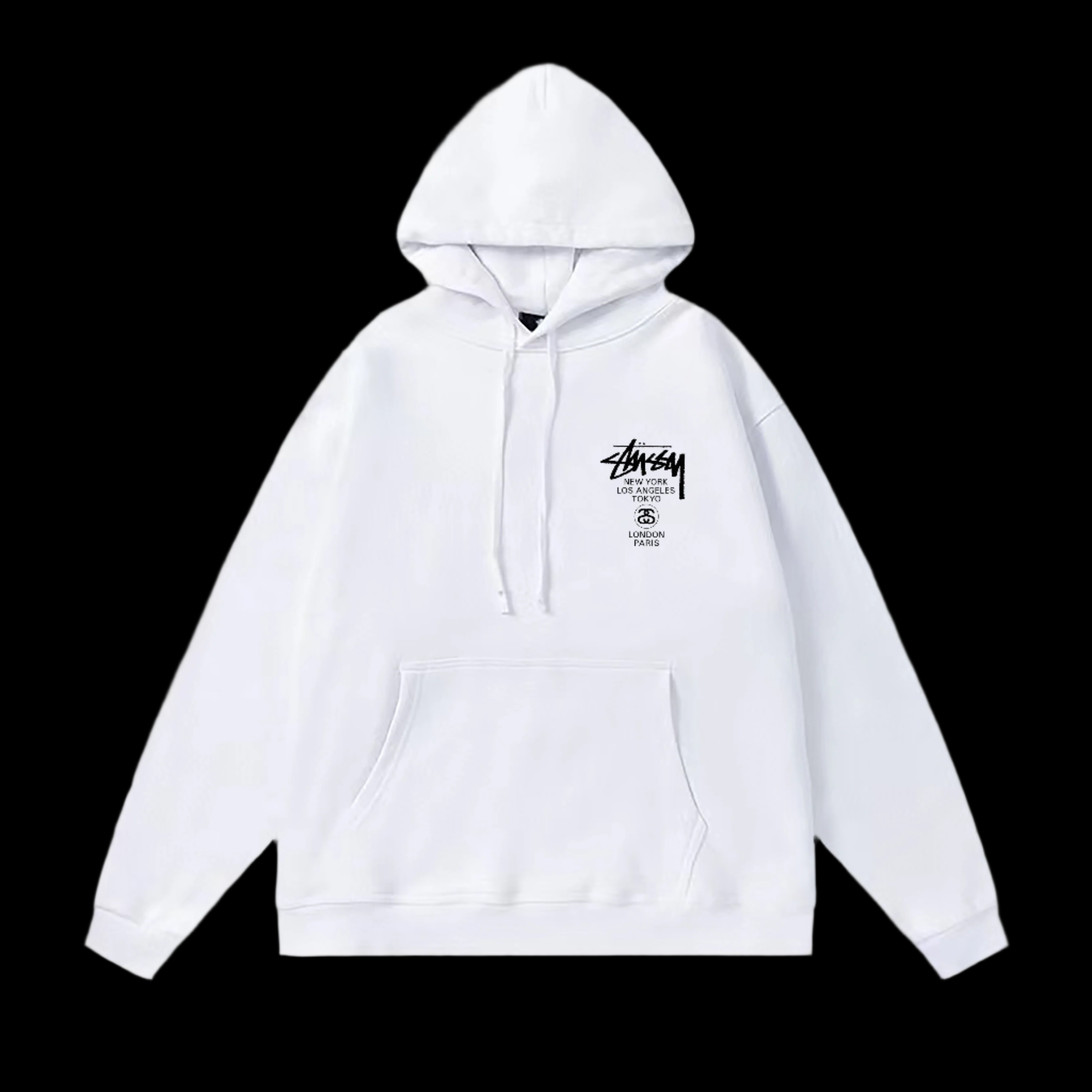 Stussy fancy hoodie 'white'