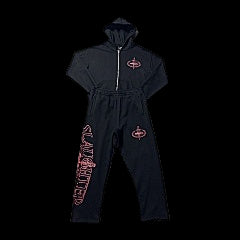 Corteiz × Slaughter Gang Pink & Black Set